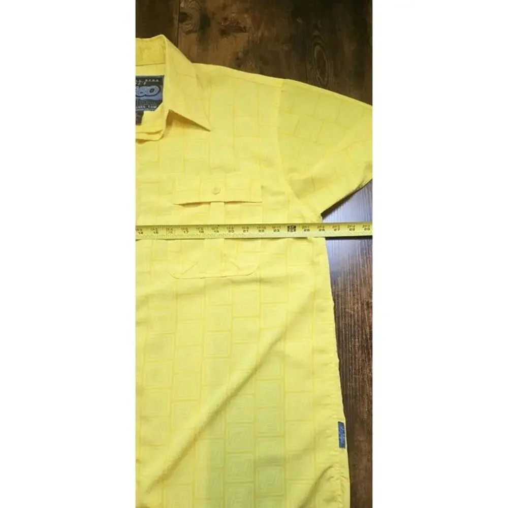 Vintage FJ 560 AOP Mens‎ 2XL Yellow Fat Joe Retro 90s Y2K Hip Hip Rap